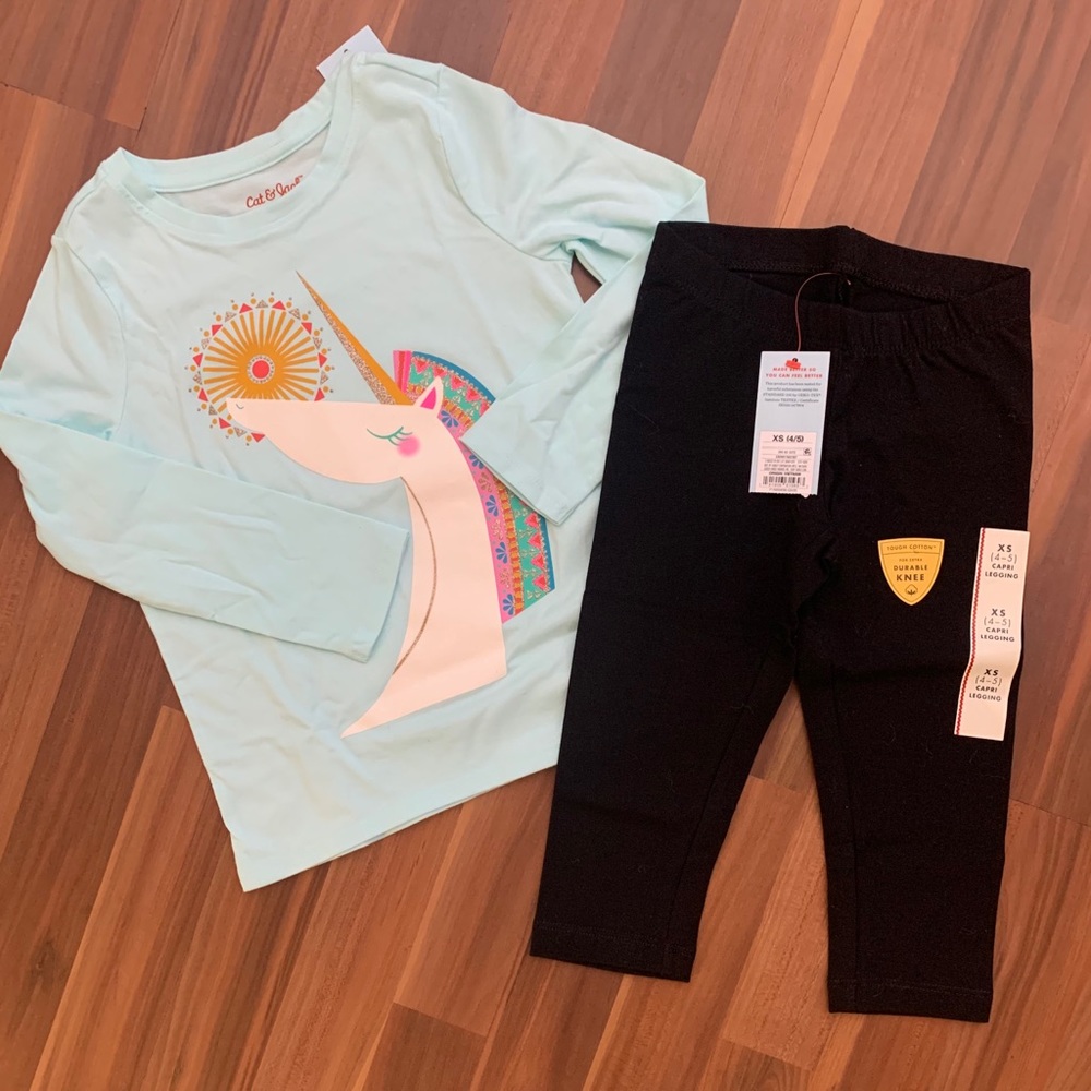 Girls Cat&Jack Outfit